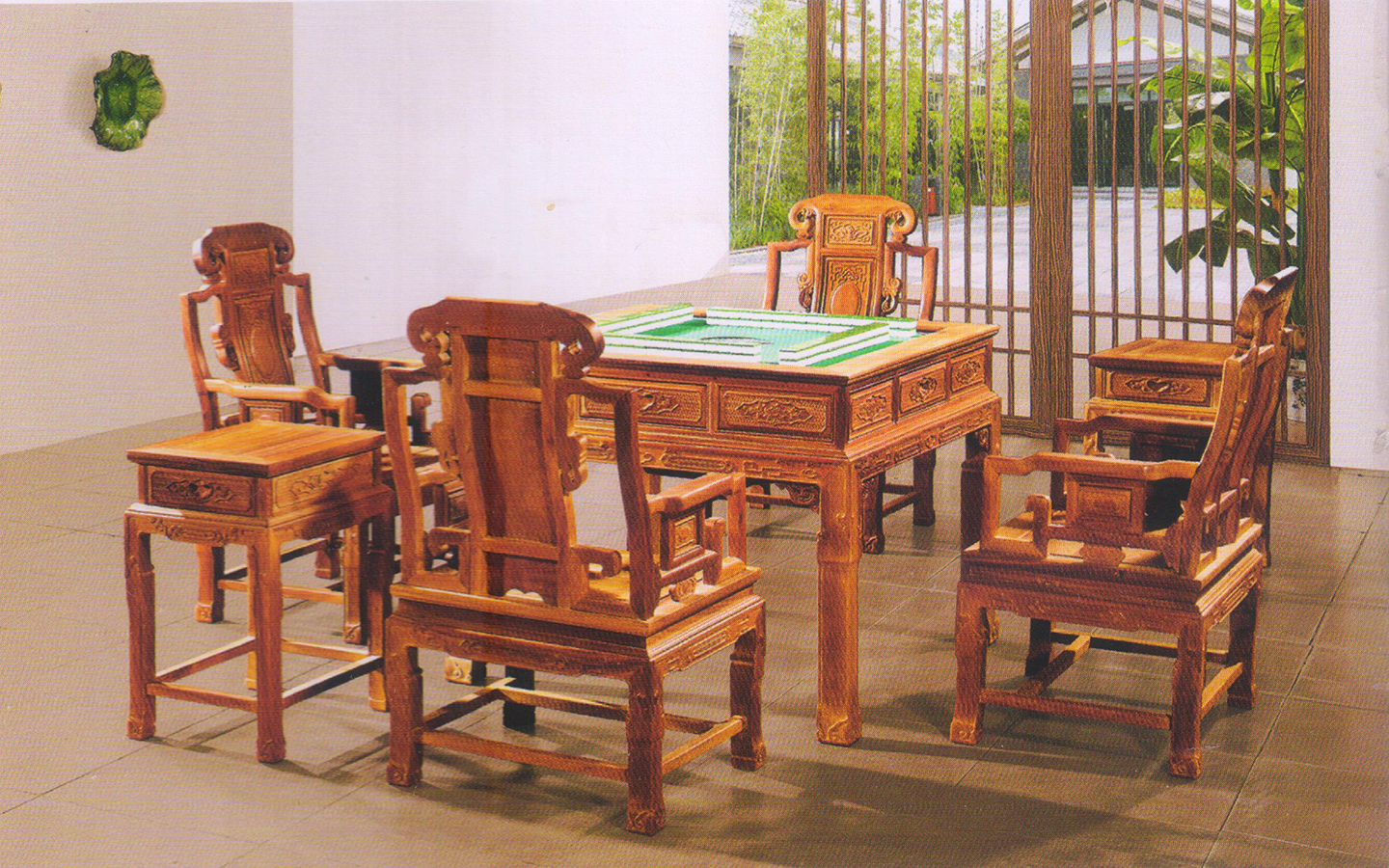豪华麻将桌